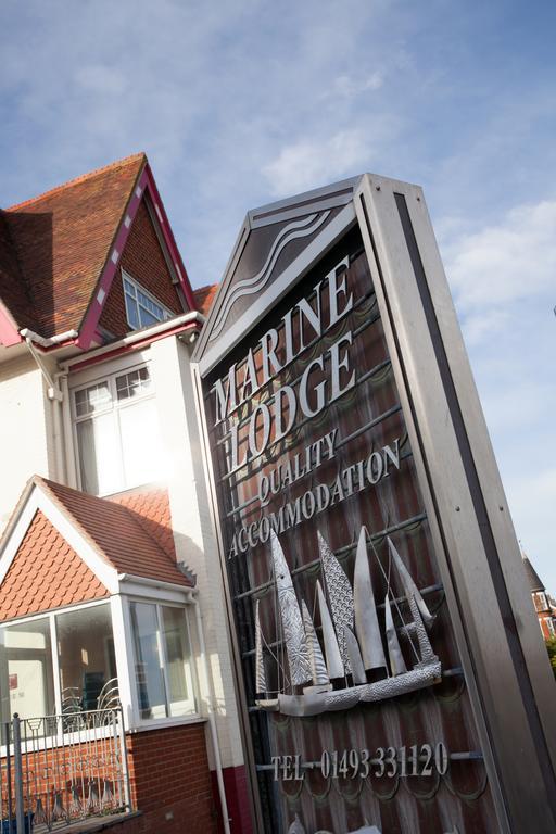 Marine Lodge Great Yarmouth Esterno foto